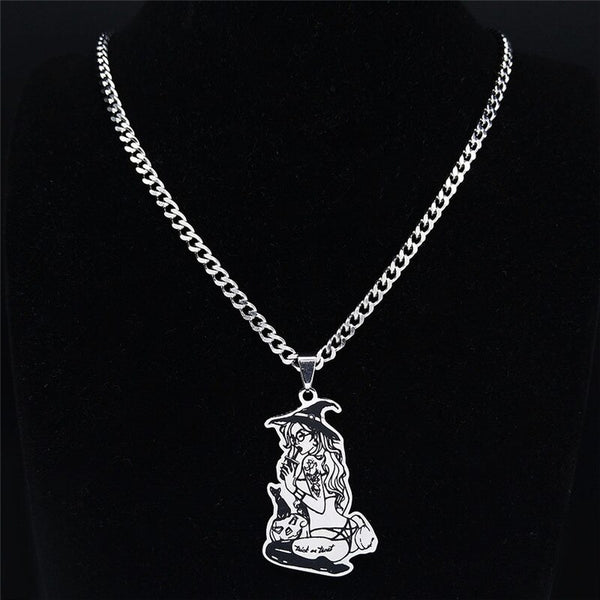 Sexy Halloween Witch Necklace